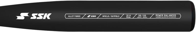 SSK Z9 Professional Edge Coaches Metal Fungo Bat - 35" 22oz Ultra-Lightweight Aluminum Fungo Bat MF150 - Image 5